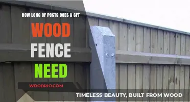 Ideal Post Length for a Sturdy 6ft Wood Fence Installation