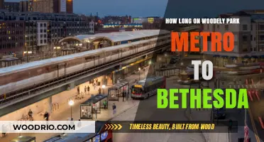Woodley Park to Bethesda Metro Ride Time: Quick Guide