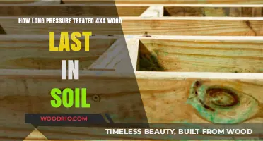 Durability of Pressure Treated 4x4 Wood in Soil: Lifespan Explained