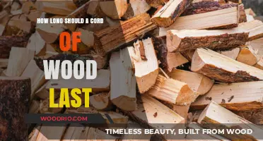 How Long Should a Cord of Wood Last: A Comprehensive Guide
