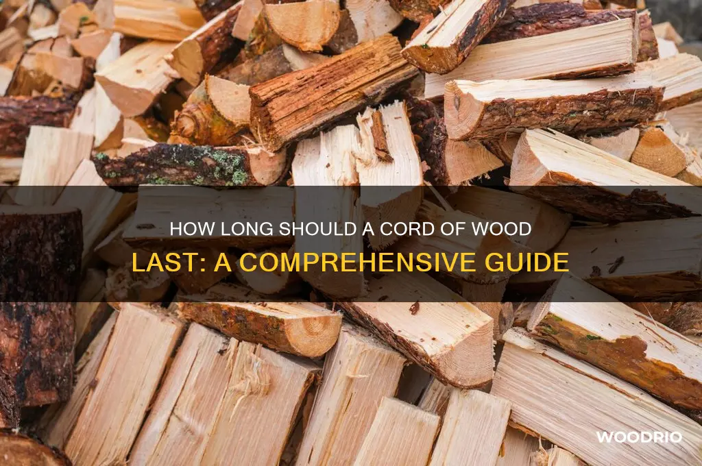 how long should a cord of wood last