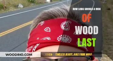 How Long Should a Rick of Wood Last: A Practical Guide
