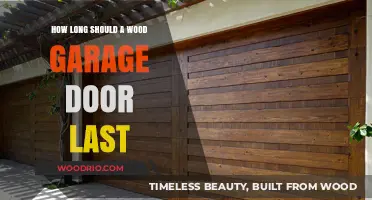 Durability of Wood Garage Doors: Lifespan and Maintenance Tips