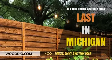 Durable Wooden Fences in Michigan: Lifespan and Maintenance Tips