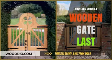 Durability of Wooden Gates: Lifespan and Maintenance Tips Revealed