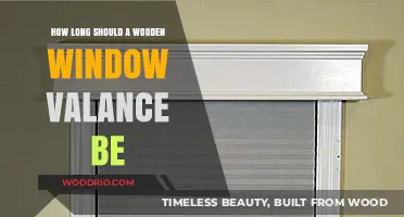 Perfect Wooden Window Valance Length: Tips for Ideal Sizing and Style