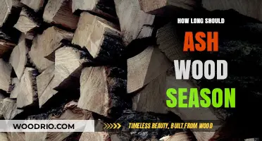 Optimal Ash Wood Seasoning Time: A Comprehensive Guide for Woodworkers