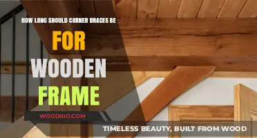 Optimal Corner Brace Length for Sturdy Wooden Frame Construction Guide