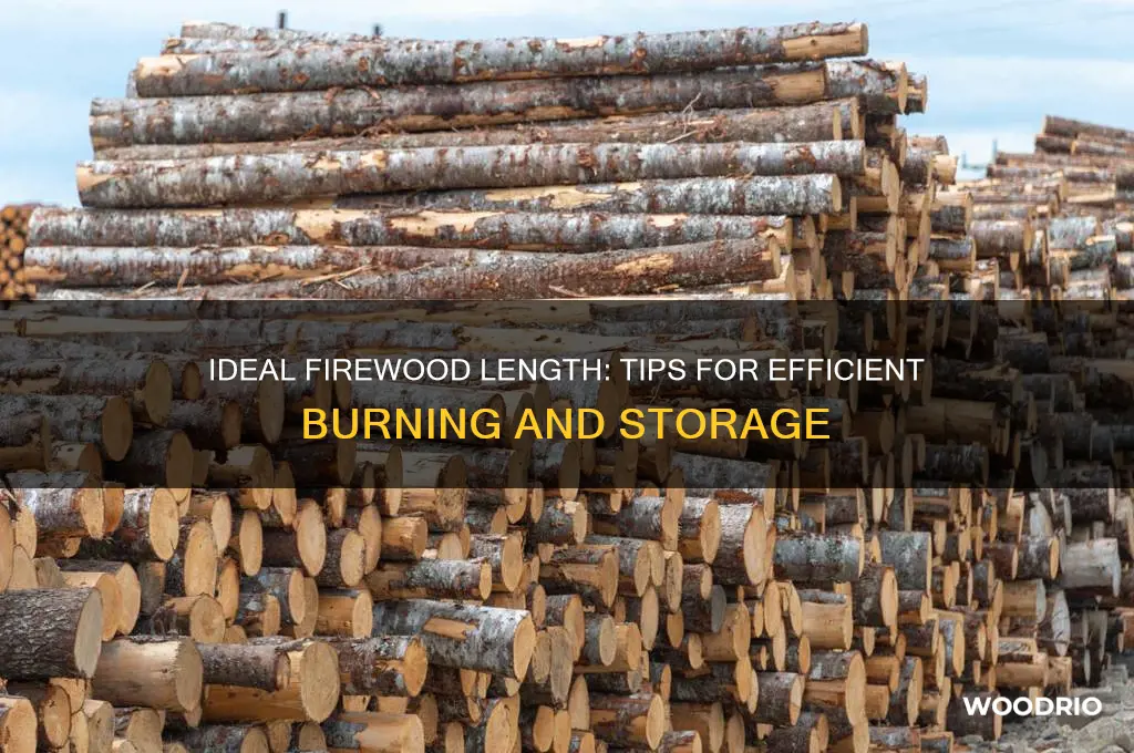 how long should fire wood be