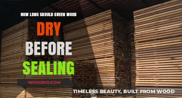 Optimal Drying Time for Green Wood Before Sealing: A Guide