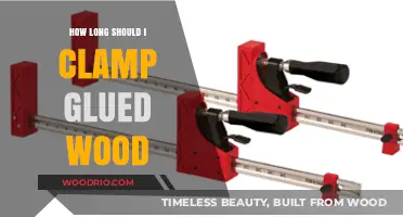 Optimal Clamping Time for Glued Wood: A Comprehensive Guide