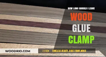 Optimal Clamping Time for Wood Glue: A Comprehensive Guide