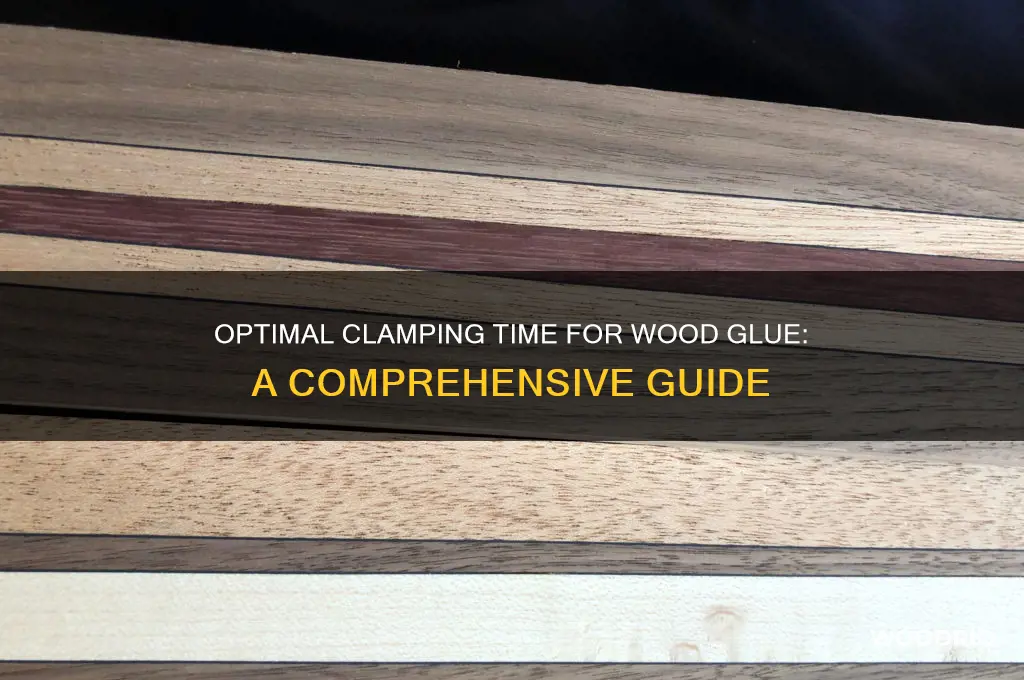 how long should i leave wood glue clamp