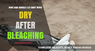 Bleached Driftwood Drying Time: Essential Tips for Safe Aquarium Use