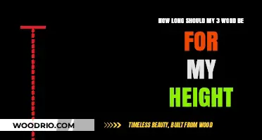 Choosing the Right 3 Wood Length Based on Your Height