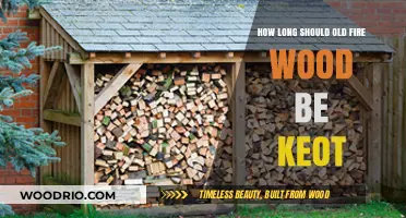 Optimal Storage Time for Aging Firewood: A Comprehensive Guide
