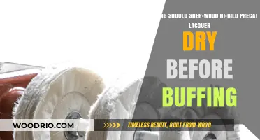 Sher-Wood Hi-Bild Pre-Cat Lacquer Drying Time for Buffing