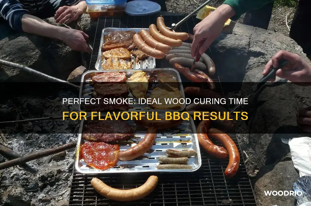how long should wood cure before smoking