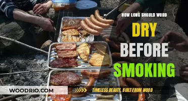 Perfect Smoke: Optimal Wood Drying Time for Flavorful BBQ Results