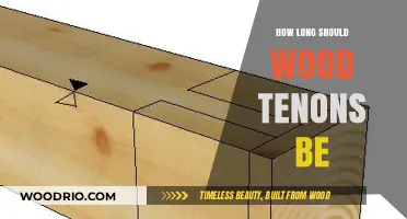 Optimal Wood Tenon Length: A Guide to Strong Joinery