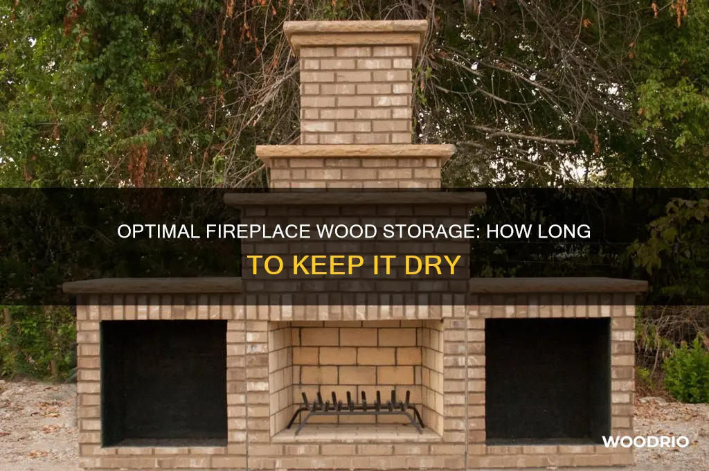 how long should you keep fireplace wood