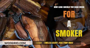 Perfect Smoking: Ideal Wood Soaking Time for Your Smoker