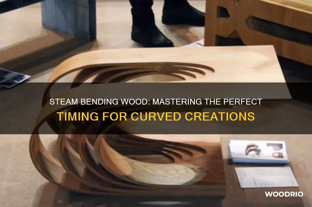 how long steam wood to bend