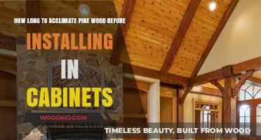Acclimating Pine Wood: Essential Steps Before Cabinet Installation