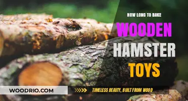 Baking Wooden Hamster Toys: Safe Time and Temperature Guide