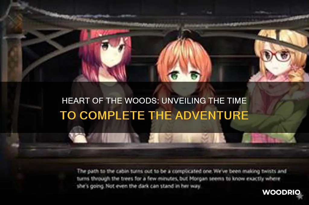 how long to beat heart of the woods