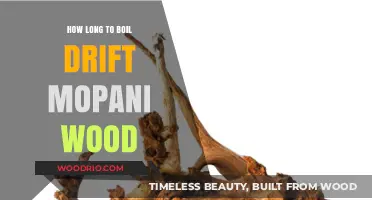 Boiling Drift Mopani Wood: Optimal Time for Safe Aquarium Use