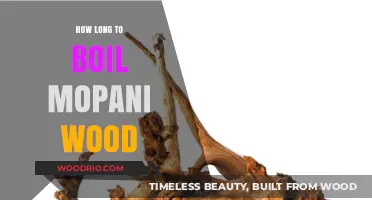 Boiling Mopani Wood: Perfect Timing for Aquarium Safe Use