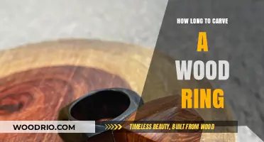 Mastering Wood Ring Carving: Time, Techniques, and Tips for Success