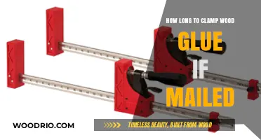 Mailing Wood Glue: Optimal Clamping Time for Secure Joints