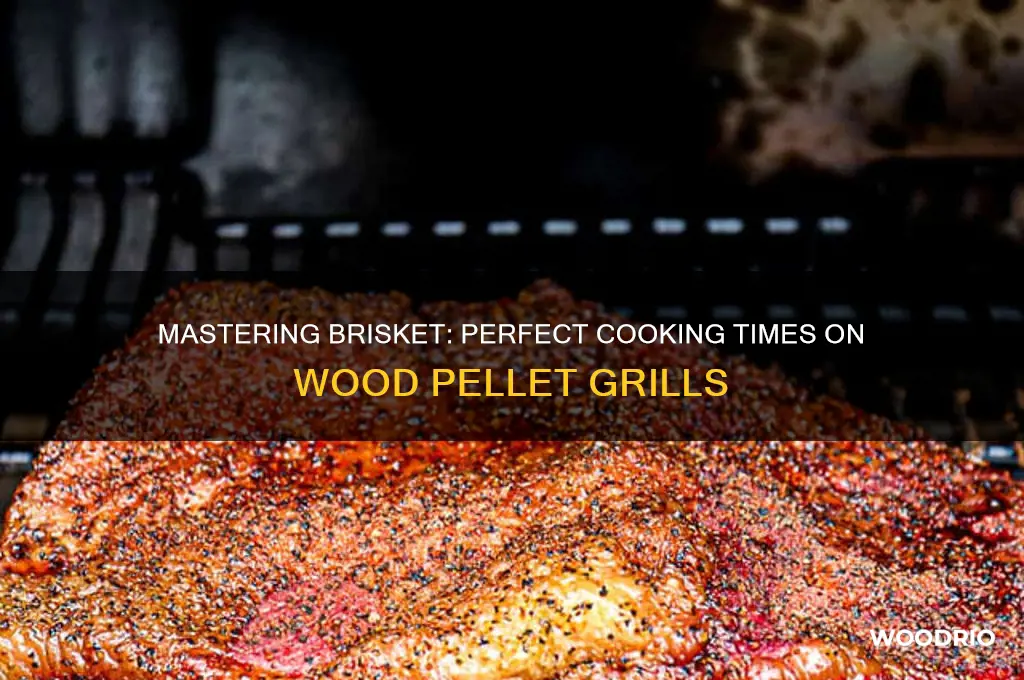 how long to cook brisket on wood pellet grill