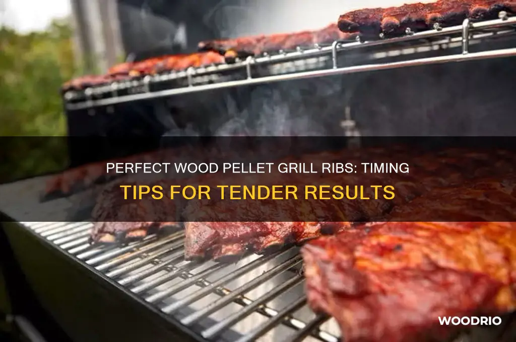 how long to cook ribs on wood pellet grill