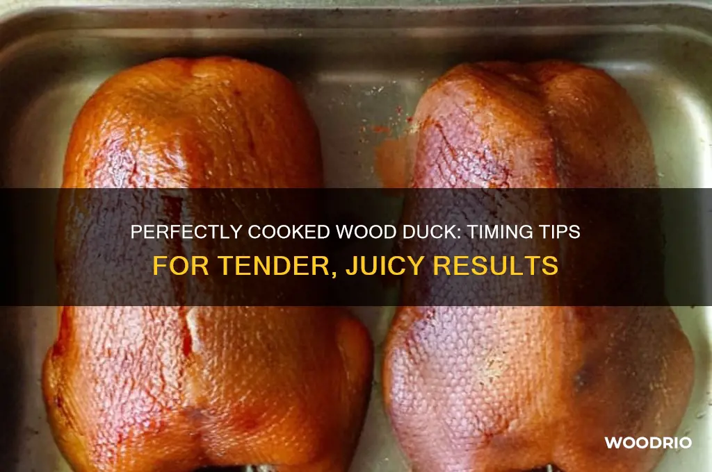 how long to cook wood duck