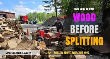Optimal Wood Curing Time for Efficient and Safe Splitting Techniques