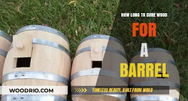 Perfecting Barrel Craft: Ideal Wood Curing Time for Optimal Results