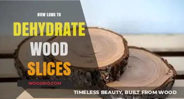 Dehydrating Wood Slices: Optimal Time for Perfect Preservation Techniques