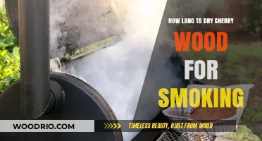 Perfect Smoking: Optimal Drying Time for Cherry Wood Explained