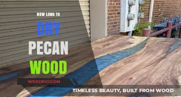 Drying Pecan Wood: Optimal Time and Techniques for Perfect Results