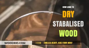 Drying Stabilized Wood: Optimal Time and Techniques for Perfect Results
