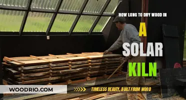 Solar Kiln Wood Drying: Optimal Time for Perfectly Seasoned Lumber