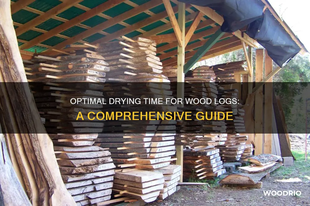 how long to dry wood logs