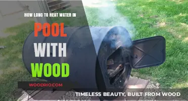 Heating Your Pool with Wood: Time Estimates and Tips