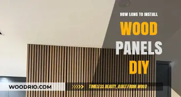 DIY Wood Panel Installation: Timeframe and Tips for Beginners
