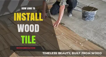 Efficient Wood Tile Installation: Timeframe and Tips for a Seamless Finish
