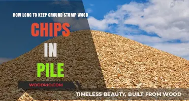 Ground Stump Wood Chips: Optimal Pile Storage Duration Explained