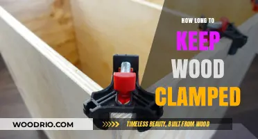 Optimal Clamping Time for Wood: Ensuring Perfect Joints and Strength